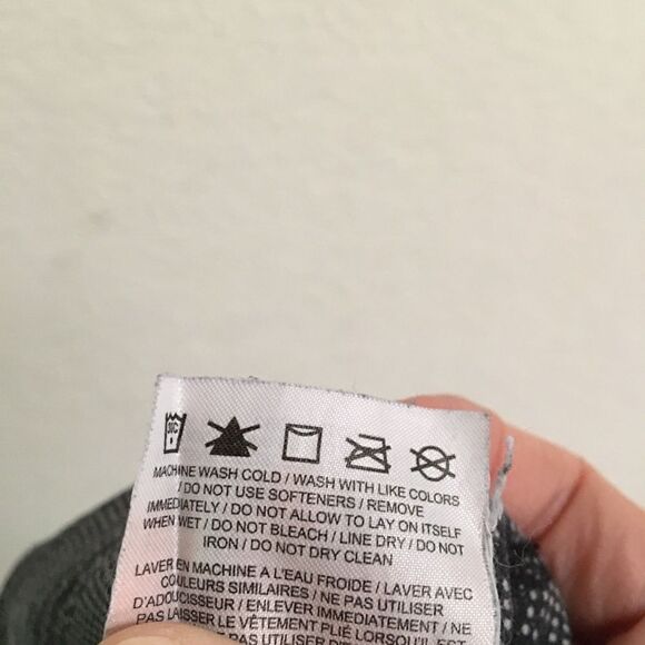 Nike Dry Fit dot print striped cropped leggings S - Picture 8 of 8